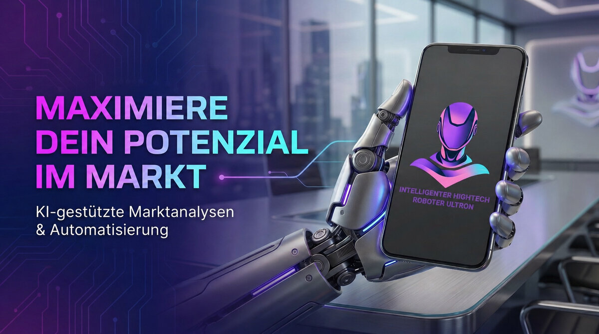 Intelligenter Hightech-Roboter Ultron